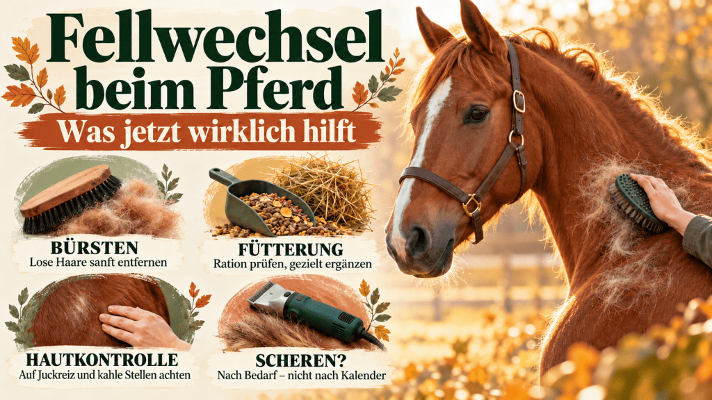 Fellwechsel beim Pferd